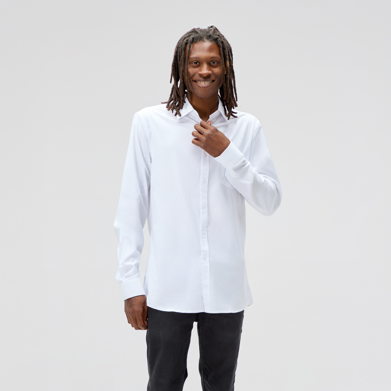 Triblend Easy Care Dress Shirt