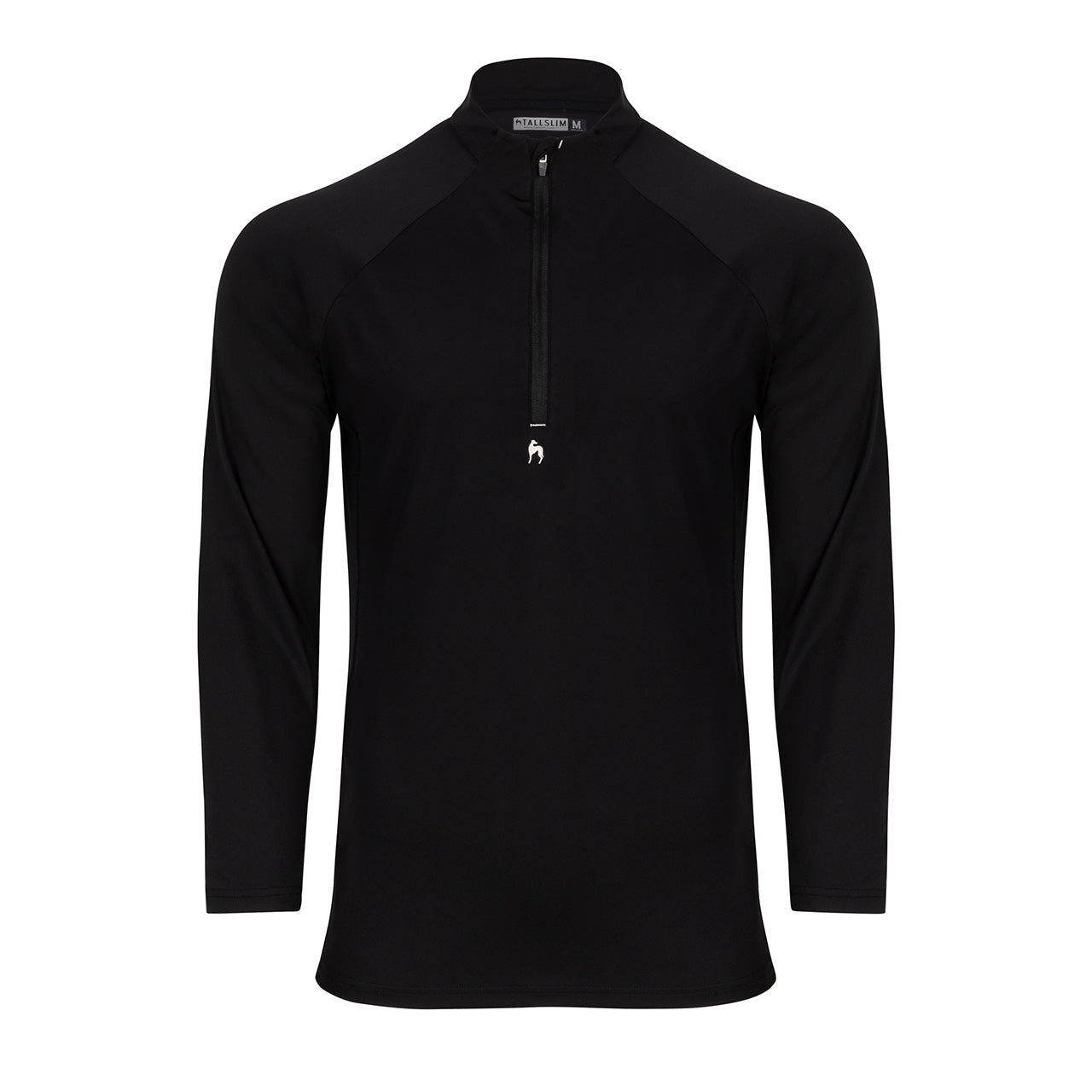 Athletic 1/4 Zip - Black