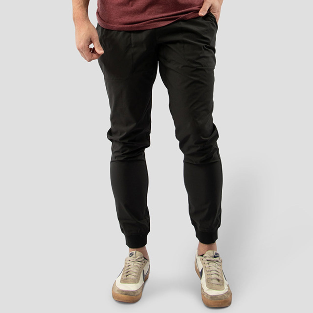 Charcoal Jogger Pant for Tall Slim Men
