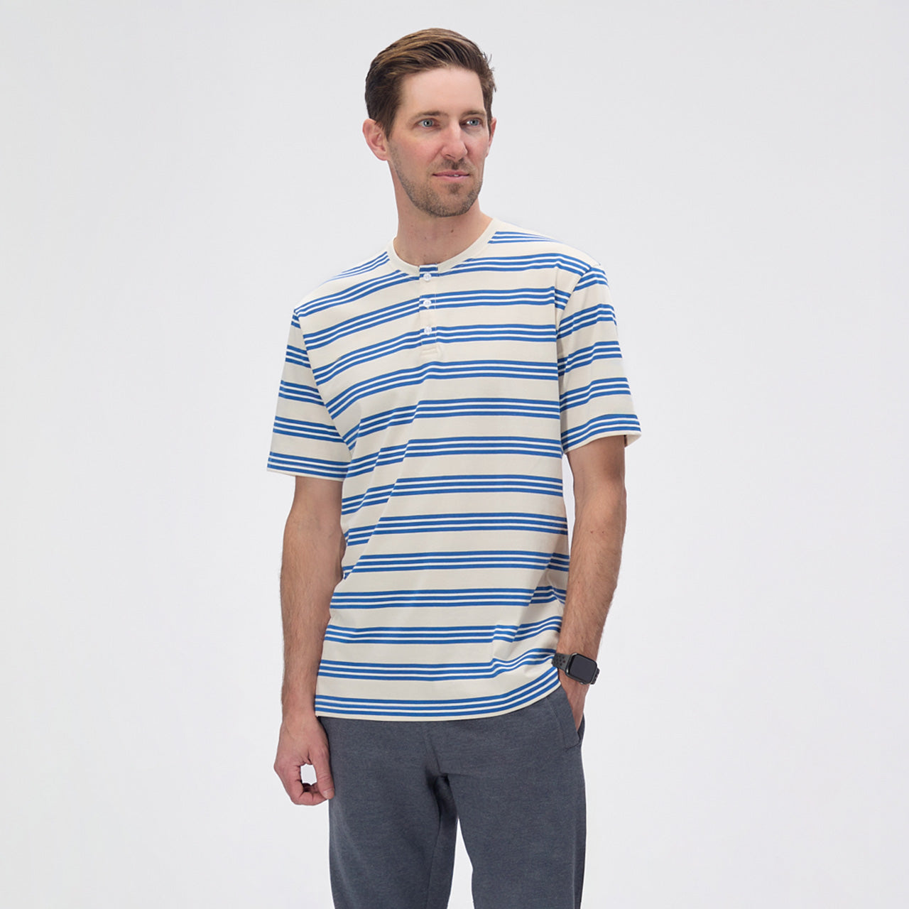 Novelty Dual Blend Henley