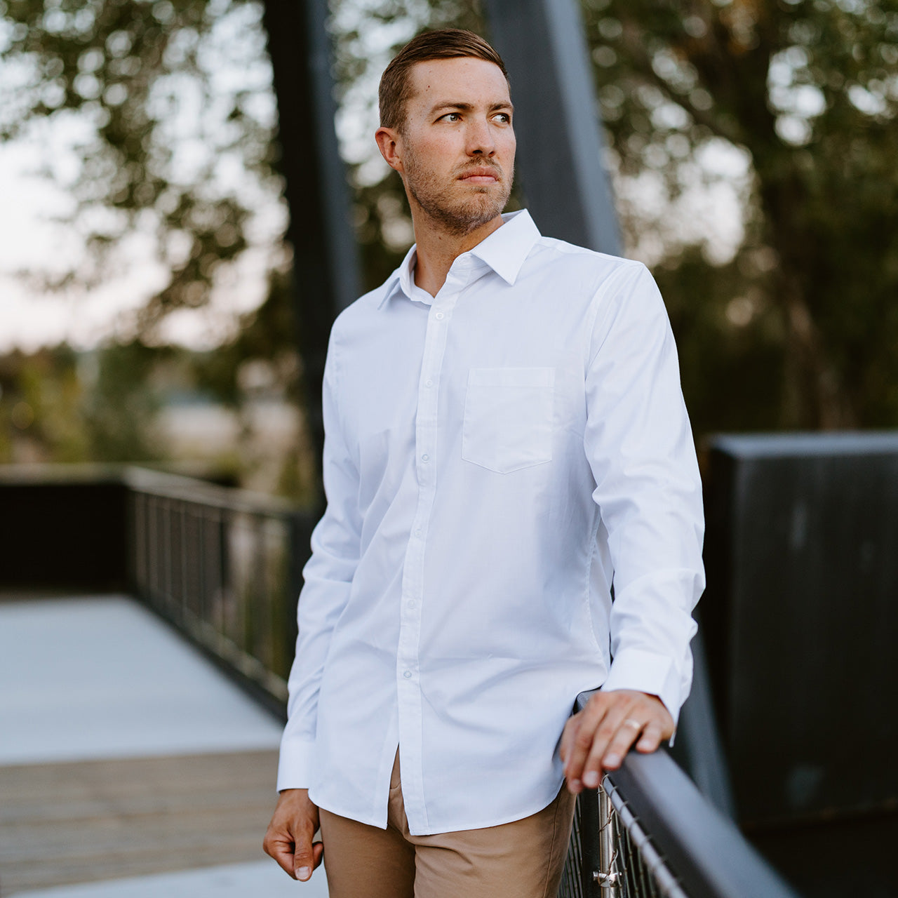 Triblend Easy Care Dress Shirt