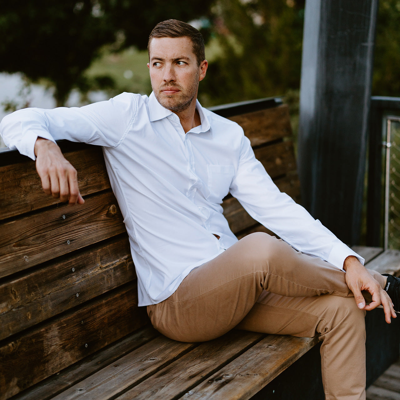 Triblend Easy Care Dress Shirt