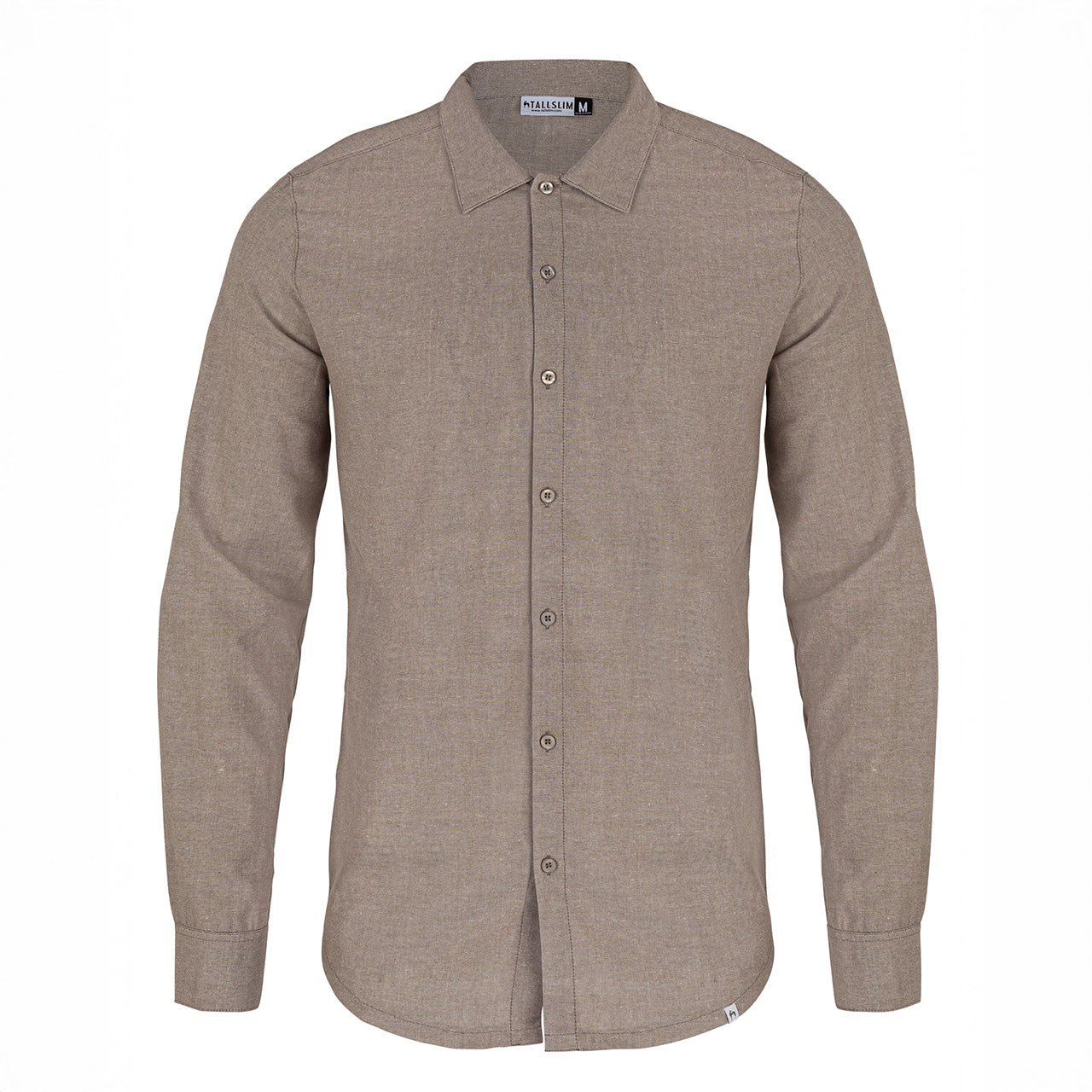 Linen Blend Button Up Shirt