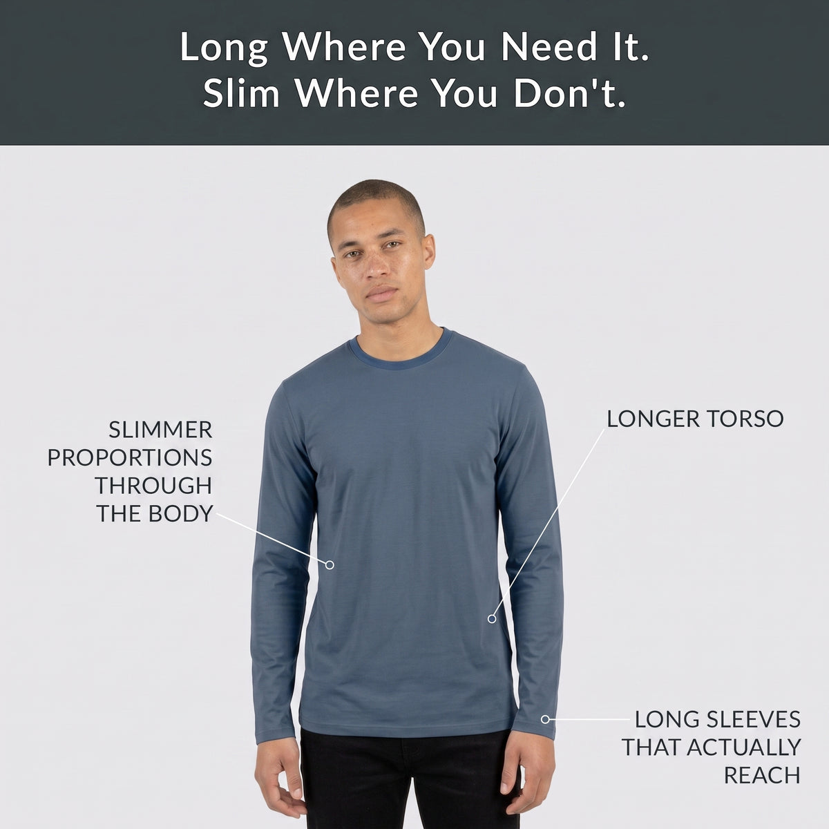 Long Sleeve Premium Blend Tee Shirt