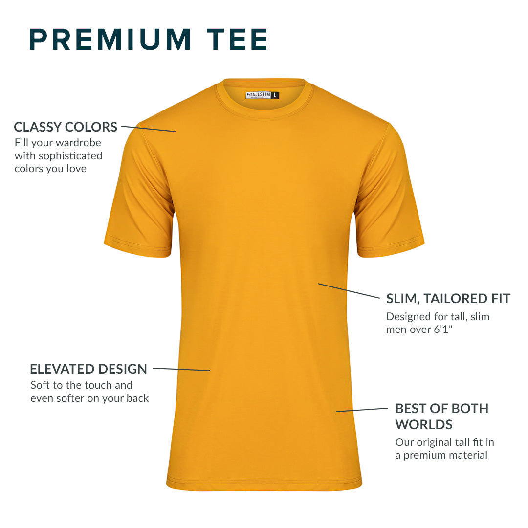 Premium Tee - Copper Stripe