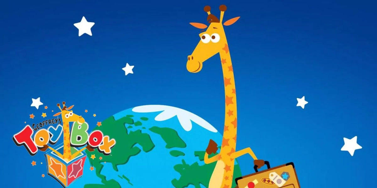 Geoffrey the giraffe sales toy box