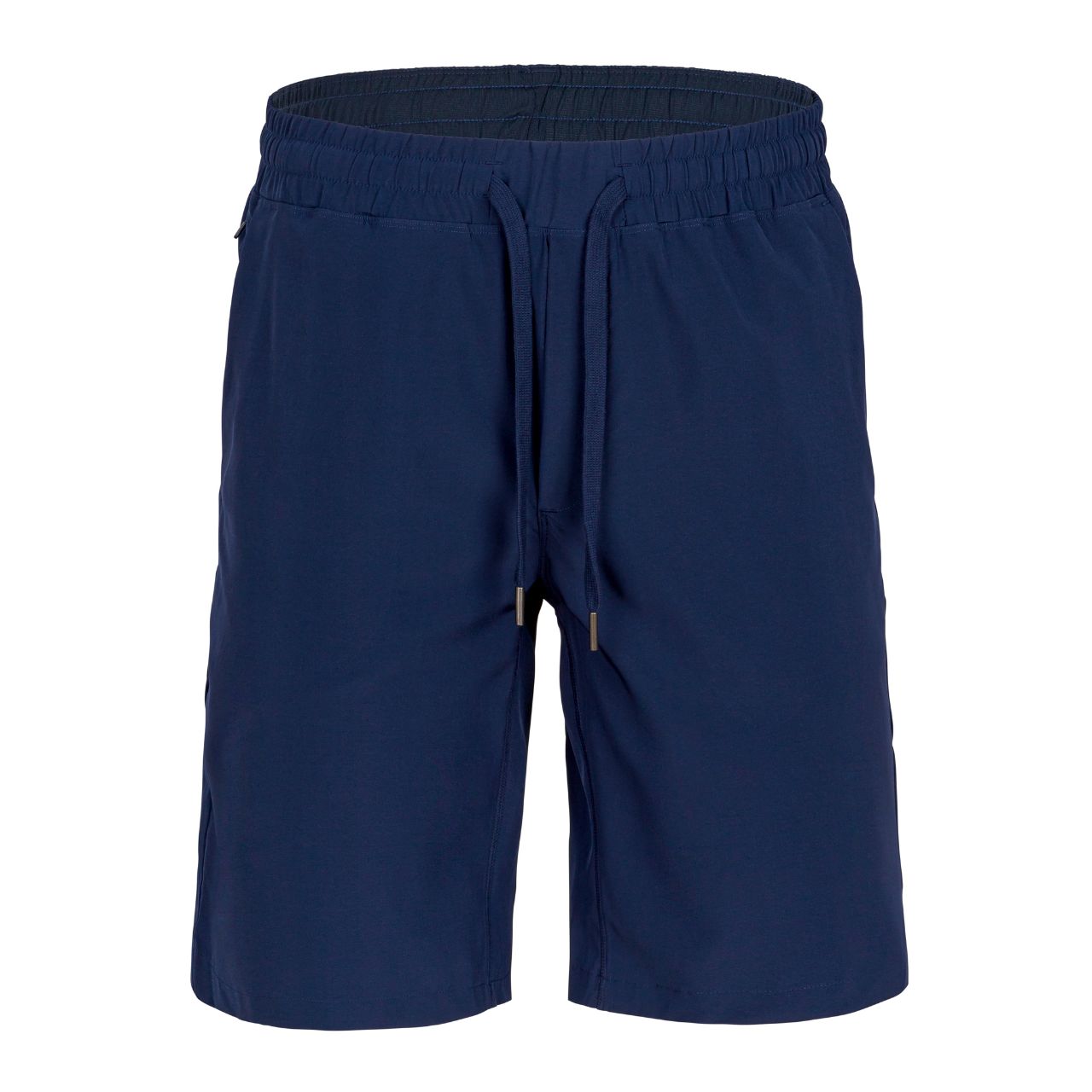 Navy Blue Athletic Shorts for Tall Slim Men