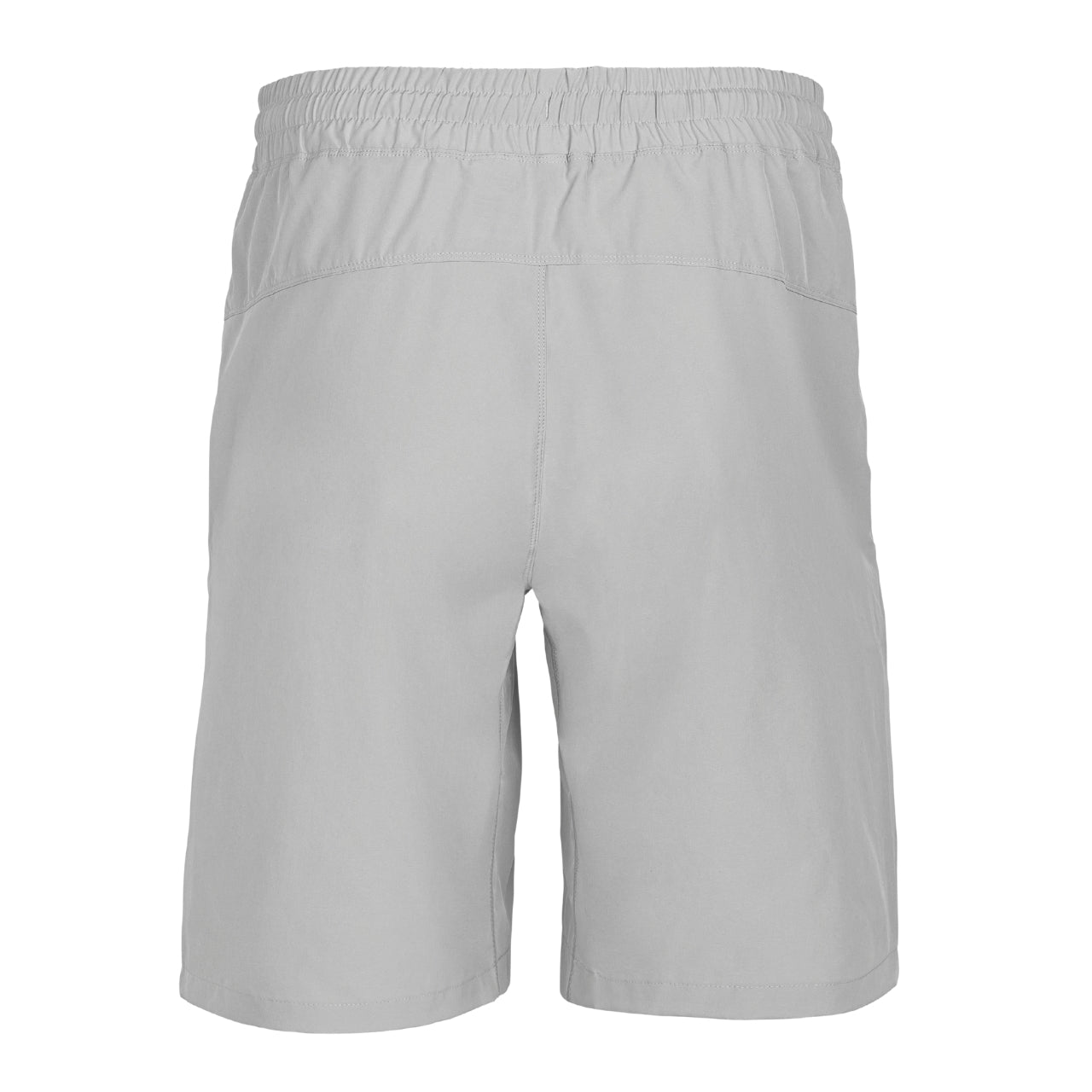 Stone Gray Athletic Shorts for Tall Slim Men