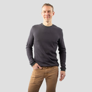 Waffle Knit Thermal Long Sleeve