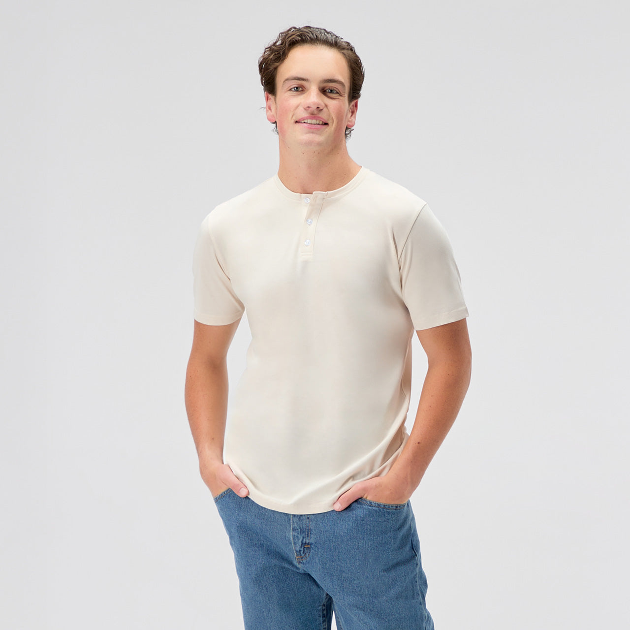 Dual Blend Henley