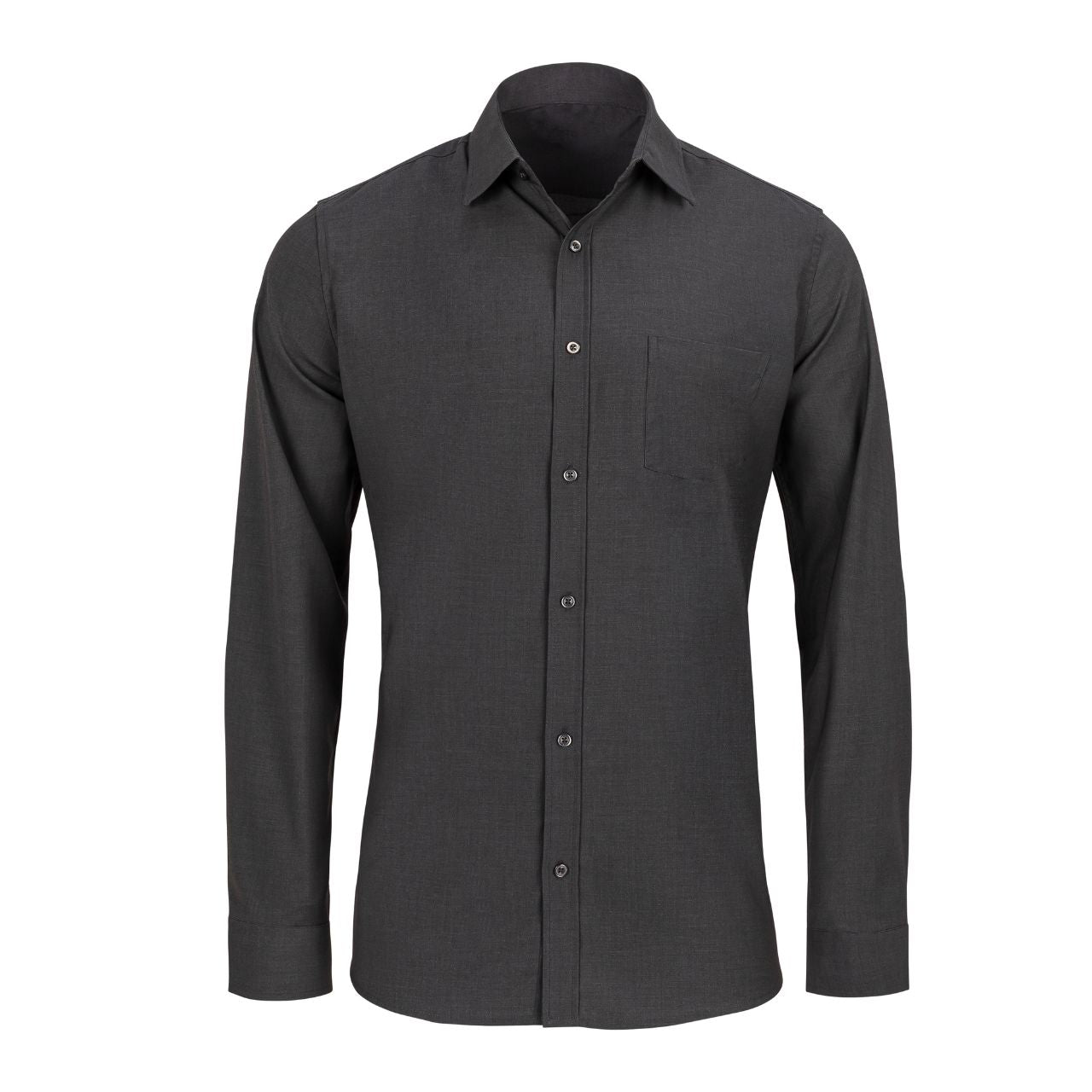 Charcoal Dress Shirt for Tall Slim Men