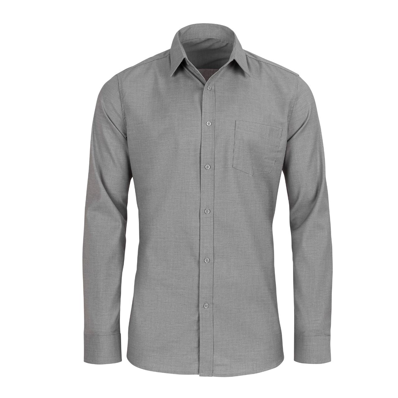 Gray Shirt for Tall Slim Men