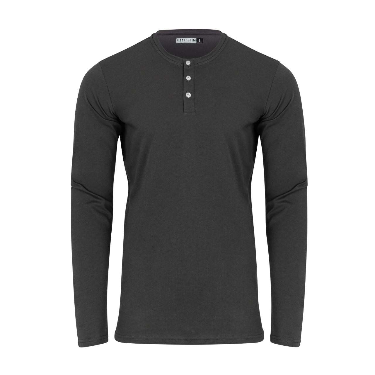 Dual Blend Henley Long Sleeve