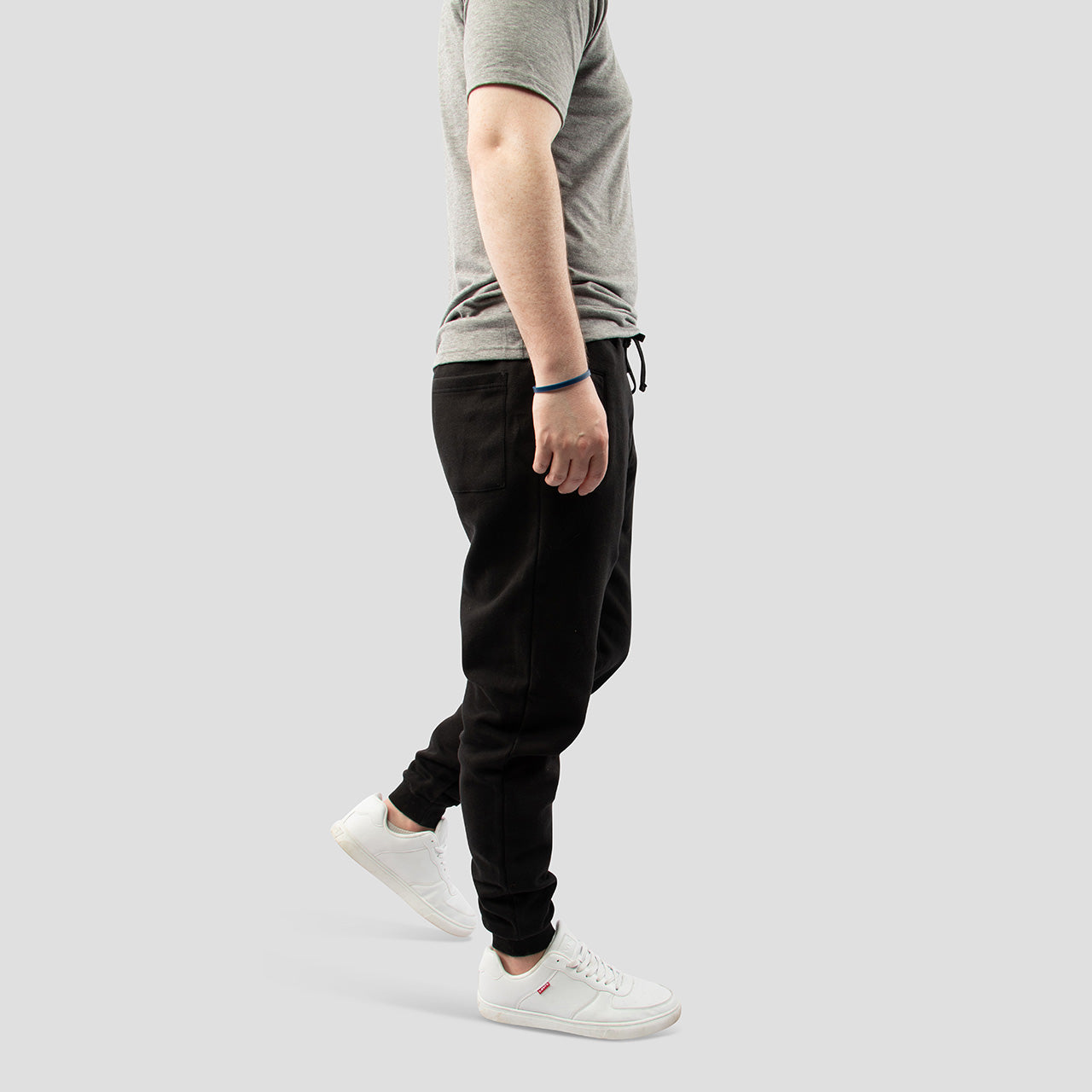 Black Joggers for Tall Slim Men