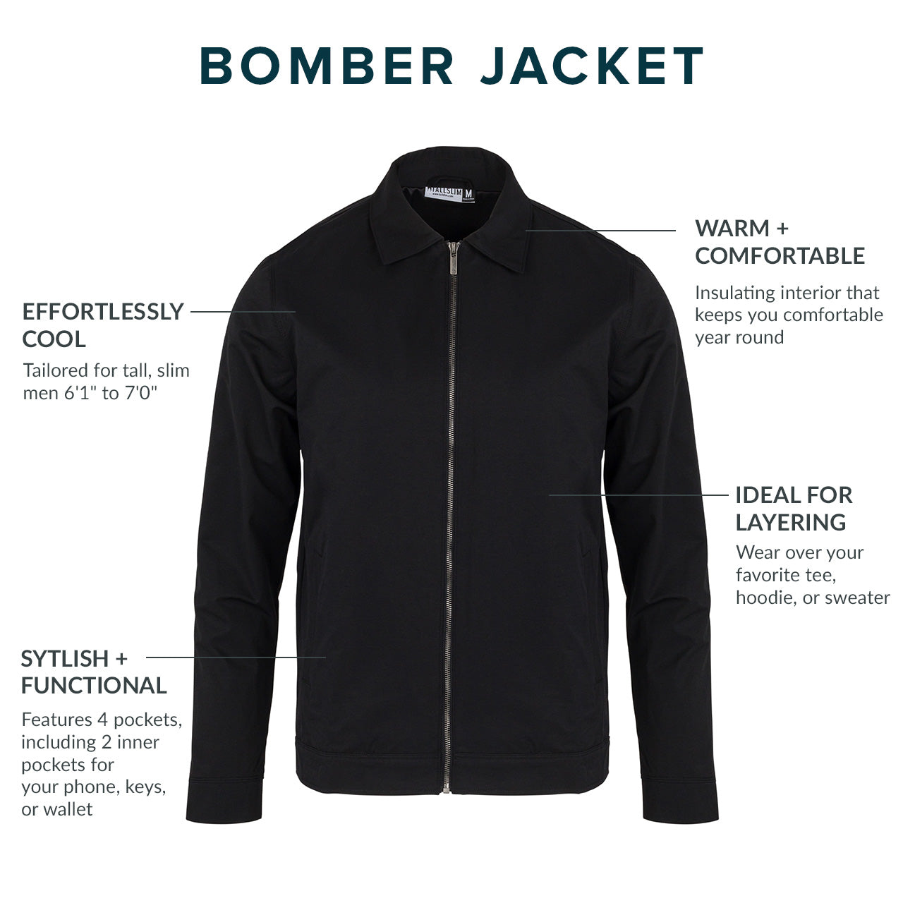 Effortless Bomber Jacket